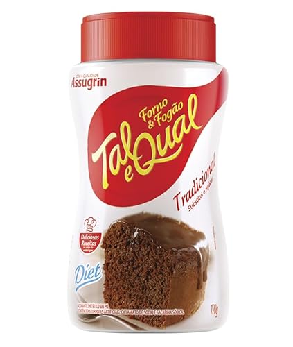 ADOCANTE TAL E QUAL FORNO E FOGAO DIET TRADICIONAL 120G