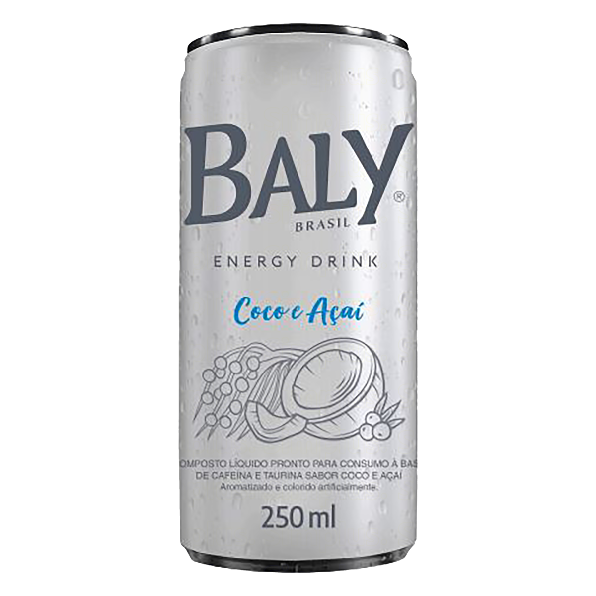 ENERGETICO BALY DRINK COCO E ACAI 250ML