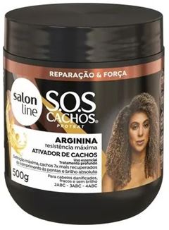 Creme Ativador Cachos Salon Line Reconstrução 500Gr