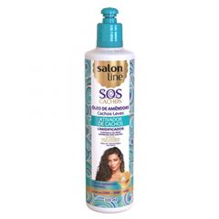 Ativador De Cachos Salon Line Sos Leve 300Ml