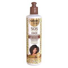 ATIVADOR DE CACHOS SALON LINE sos coco 300ML