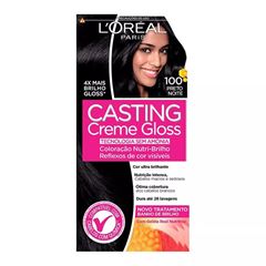 Tintura Casting Creme Gloss Loreal N 100 Preto Noite