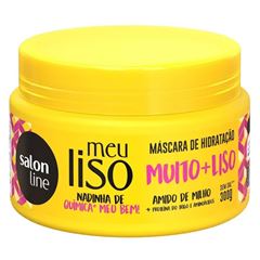 MASCARA CAPILAR SALON LINE MEU LISO MUITO+LISO300G