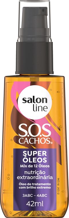 OLEO CAPILAR SALON LINE SOS CACHOS SUPER OLEOS 42ML 