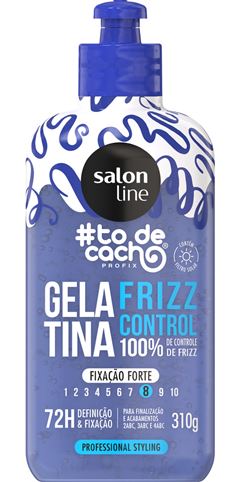 GELATINA S LINE FRIZZ CONTR #TODEC 310G