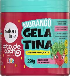 GELATINA S LINE MORANGO #TODEC 550G